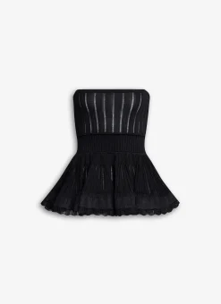 SPAGHETTI STRAPS CRINOLINE TOP