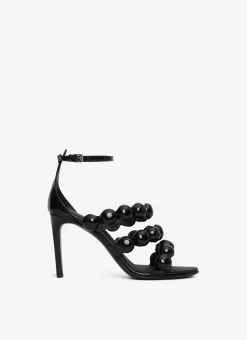 SPHERE SANDALS IN PATENT LEATHER