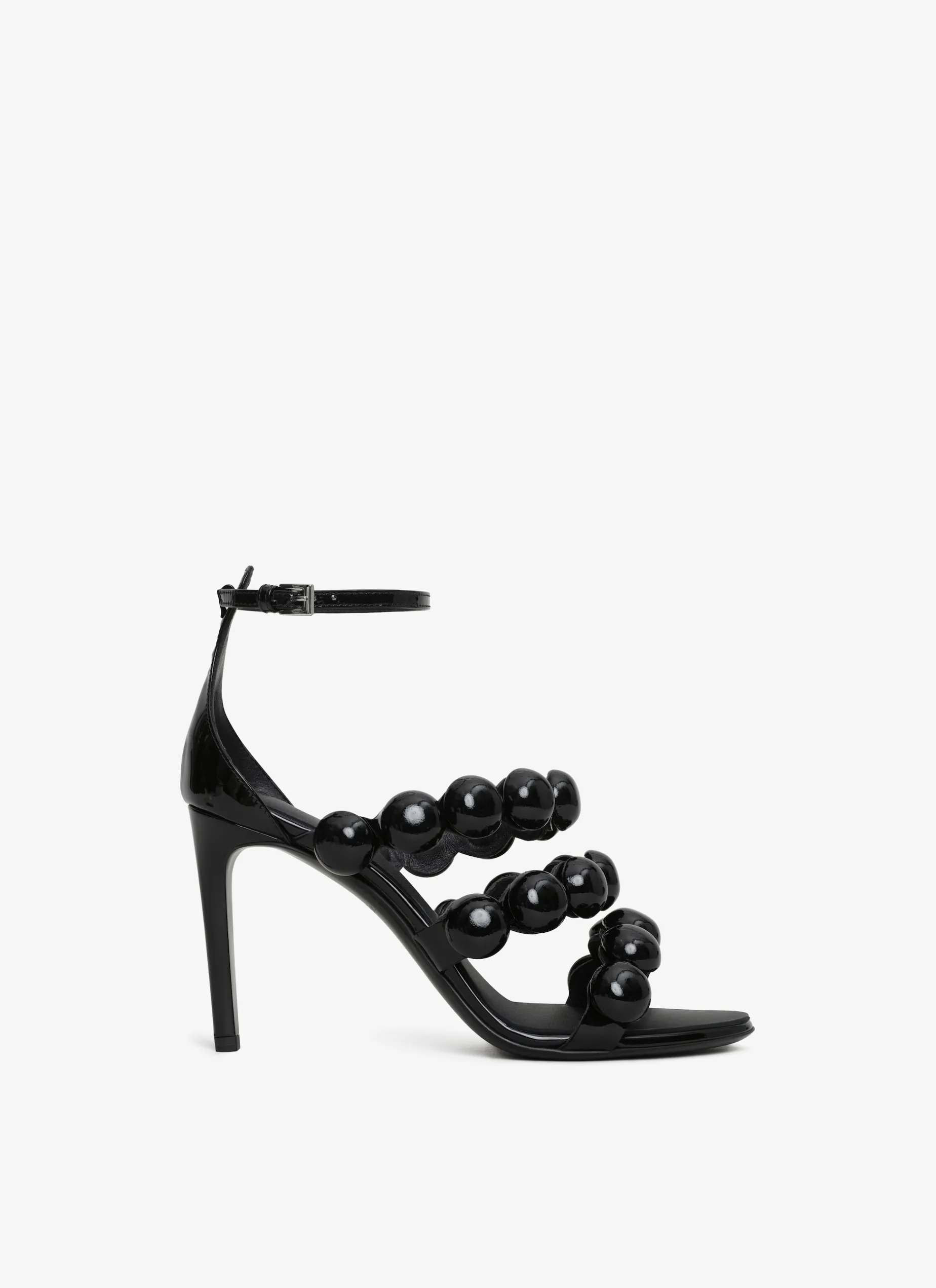SPHERE SANDALS IN PATENT LEATHER