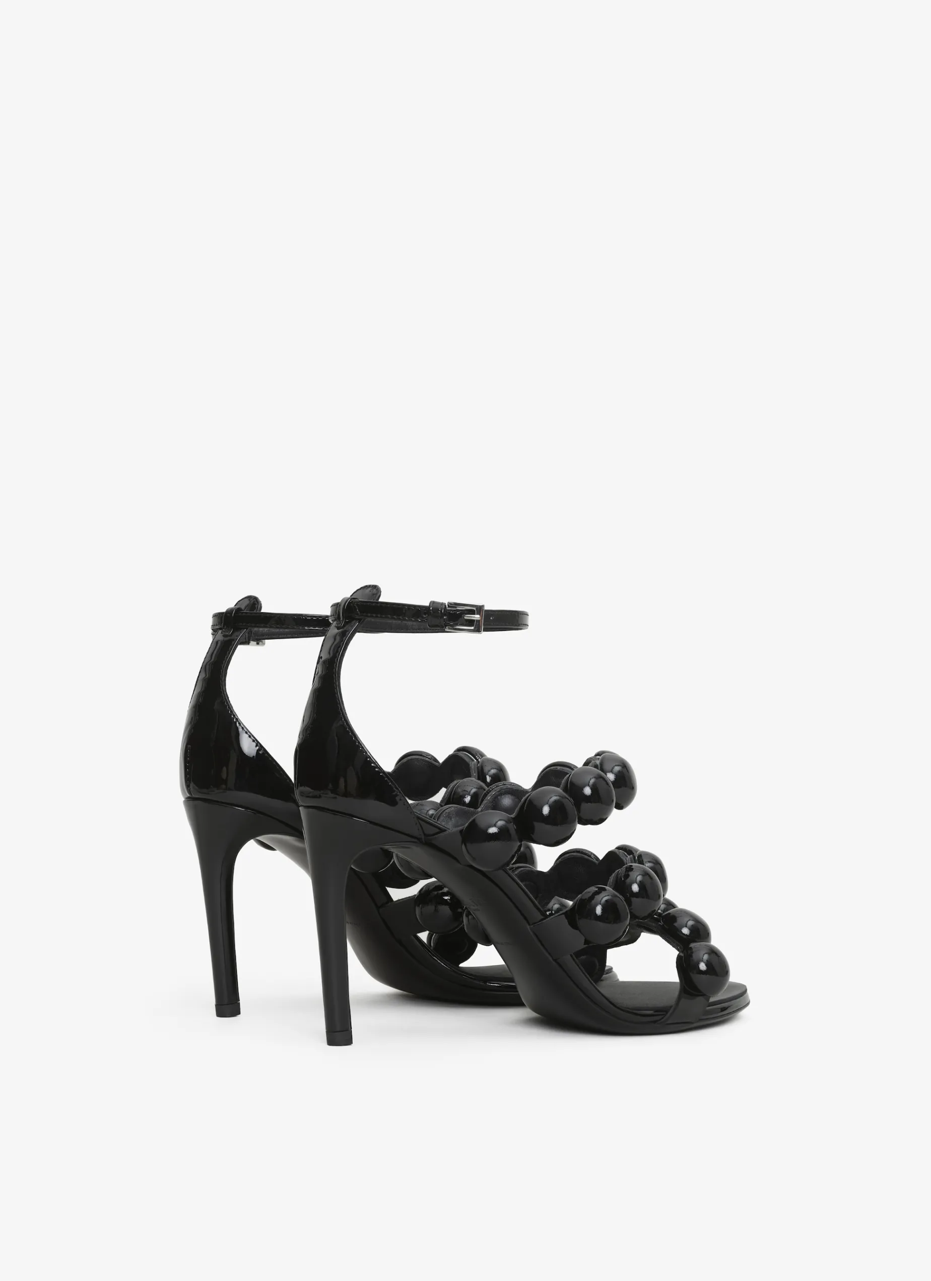 SPHERE SANDALS IN PATENT LEATHER