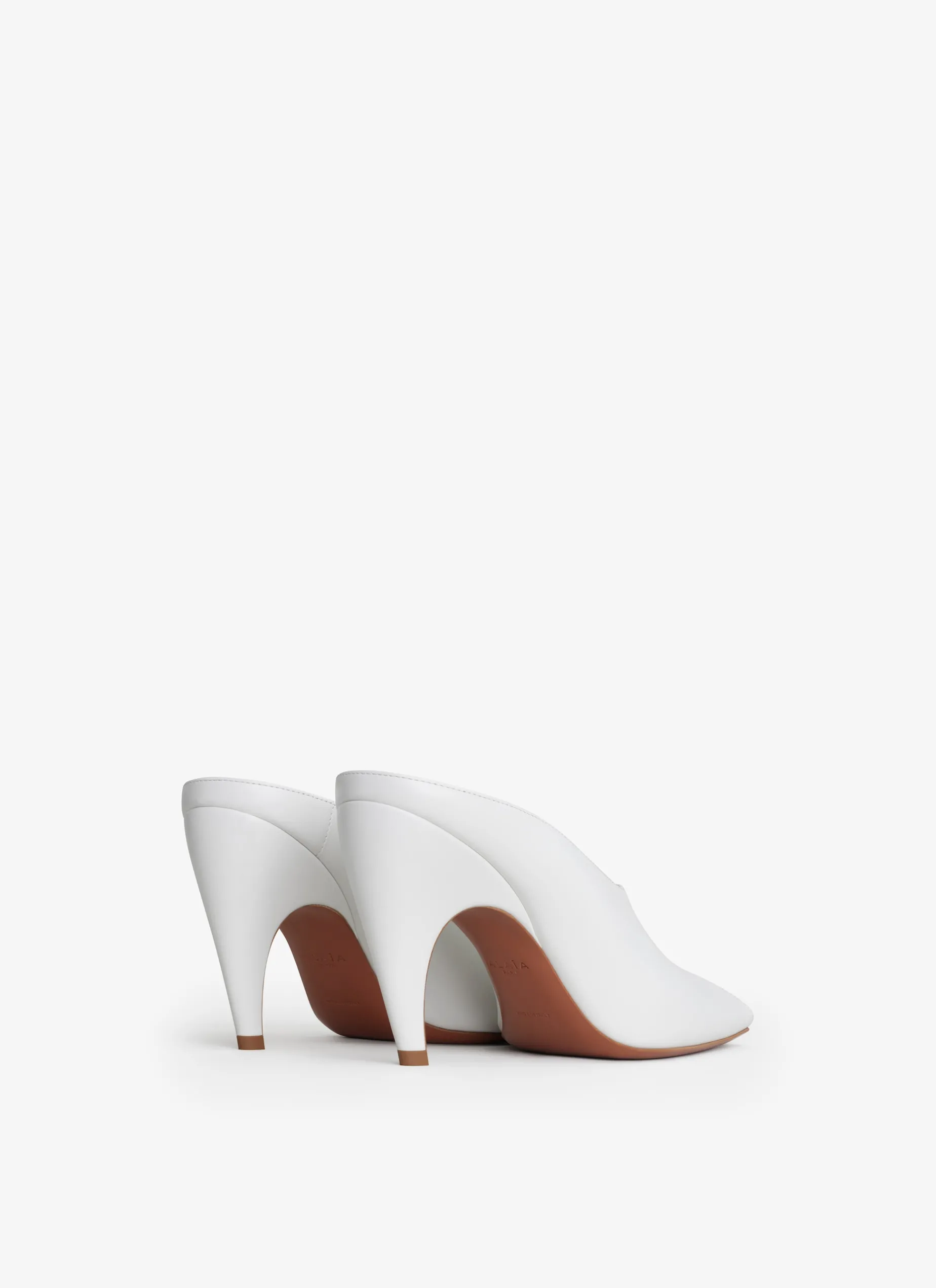 SPIKE MULES IN CALFSKIN