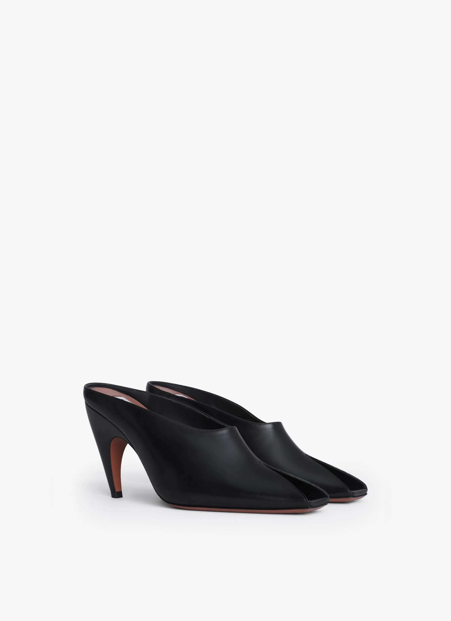 SPIKE MULES IN CALFSKIN